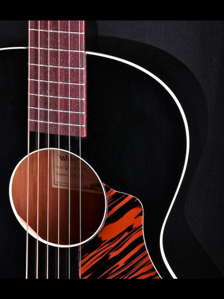 '30s Era Acoustic with Jet Black Satin Finish