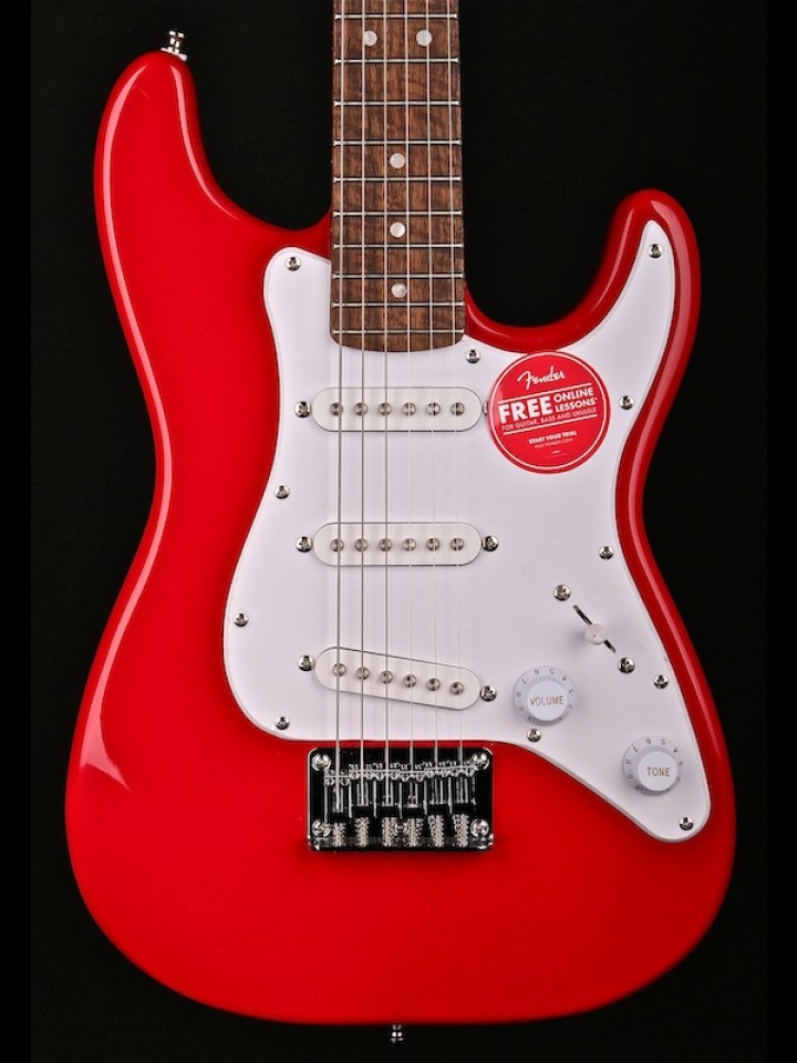 DAKOTA RED SQUIER MINI STRAT